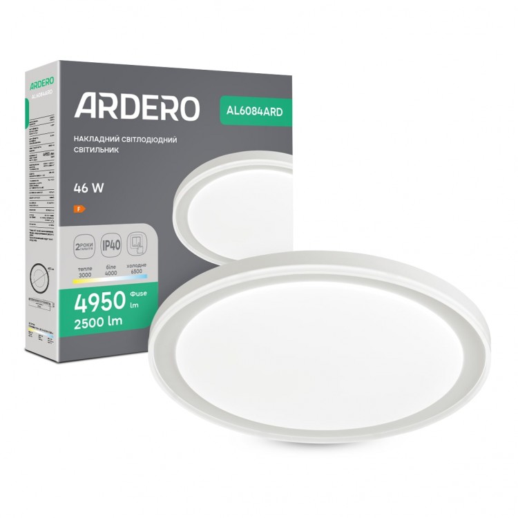 Светодиодный накладной светильник Ardero AL6084ARD VENUS 46Вт